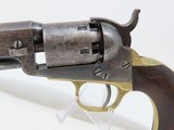 1865 Antique COLT 1849 POCKET .31 Revolver with Period Leather Flap Holster Made in 1865 in Hartford, Connecticut - 22 of 24