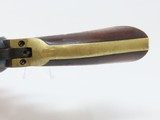 1865 Antique COLT 1849 POCKET .31 Revolver with Period Leather Flap Holster Made in 1865 in Hartford, Connecticut - 13 of 24