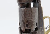 1865 Antique COLT 1849 POCKET .31 Revolver with Period Leather Flap Holster Made in 1865 in Hartford, Connecticut - 17 of 24