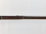 CAPTAIN HAPGOOD Made MASSACHUSETTS Long Rifle GUNSMITH SOLDIER POLITICIAN Made Circa the 1840s in SHREWSBURY, MASSACHUSETTS - 6 of 21