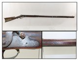 CAPTAIN HAPGOOD Made MASSACHUSETTS Long Rifle GUNSMITH SOLDIER POLITICIAN Made Circa the 1840s in SHREWSBURY, MASSACHUSETTS - 1 of 21