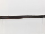 SOUTHERN POOR BOY Antique Smoothbore LONG RIFLE Tiger Maple .47 Caliber Full-Stock Kentucky Rifle with SILVER INLAID Barrel - 6 of 25