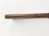 Very Long KETLAND & CO. Smoothbore MILITIA Musket .56 Caliber FUSIL 1700s Late-1700s Flintlock Musket Converted to Percussion Circa 1840 - 12 of 18