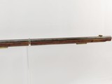Very Long KETLAND & CO. Smoothbore MILITIA Musket .56 Caliber FUSIL 1700s Late-1700s Flintlock Musket Converted to Percussion Circa 1840 - 7 of 18