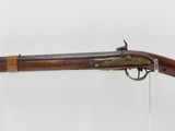 Very Long KETLAND & CO. Smoothbore MILITIA Musket .56 Caliber FUSIL 1700s Late-1700s Flintlock Musket Converted to Percussion Circa 1840 - 17 of 18