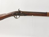 Very Long KETLAND & CO. Smoothbore MILITIA Musket .56 Caliber FUSIL 1700s Late-1700s Flintlock Musket Converted to Percussion Circa 1840 - 2 of 18