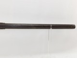 HEAVY BARRELED Antique GOULCHER Long Rifle from NEW YORK .40 Caliber c1840 With G. GOULCHER Lock and Barrel & Precision Peep Sight! - 15 of 19