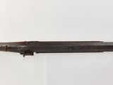 HEAVY BARRELED Antique GOULCHER Long Rifle from NEW YORK .40 Caliber c1840 With G. GOULCHER Lock and Barrel & Precision Peep Sight! - 14 of 19