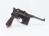 Mauser C96 “BOLO” Broomhandle Pistol PRE-WWII ERA 7.63x25mm Stock-Holster M1921 Made Famous by the Bolsheviks - 19 of 24