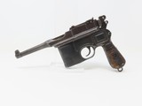 Mauser C96 “BOLO” Broomhandle Pistol PRE-WWII ERA 7.63x25mm Stock-Holster M1921 Made Famous by the Bolsheviks - 5 of 24