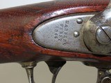 c1846 Antique HARPERS FERRY U.S. Model 1842 Smoothbore INFANTRY MUSKET Antebellum Musket Made in 1846 - 9 of 22