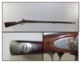 c1846 Antique HARPERS FERRY U.S. Model 1842 Smoothbore INFANTRY MUSKET Antebellum Musket Made in 1846 - 1 of 22