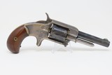 REVOLVER & HOLSTER RIG Antique WHITNEYVILLE ARMORY No. 1 ½ in .32 Rimfire Including ORIGINAL LEATHER HOLSTER! - 16 of 19