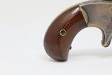 REVOLVER & HOLSTER RIG Antique WHITNEYVILLE ARMORY No. 1 ½ in .32 Rimfire Including ORIGINAL LEATHER HOLSTER! - 17 of 19