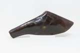 REVOLVER & HOLSTER RIG Antique WHITNEYVILLE ARMORY No. 1 ½ in .32 Rimfire Including ORIGINAL LEATHER HOLSTER! - 4 of 19