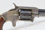 REVOLVER & HOLSTER RIG Antique WHITNEYVILLE ARMORY No. 1 ½ in .32 Rimfire Including ORIGINAL LEATHER HOLSTER! - 18 of 19