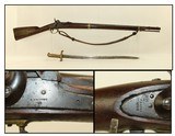 1852 Civil War WHITNEY MISSISSIPPI Rifle-Musket
U.S. Contract Model 1841 MUSKET w Special Saber Bayonet! - 1 of 25