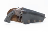 1920 COLT POLICE POSITIVE .38 S&W REVOLVER & HOLSTER RIG C&R Gangster Roaring Twenties Sidearm for Cops & Gangsters! - 3 of 22