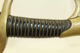 Nice Antique AMES U.S. Model 1840 ARTILLERY Saber Dated “1861” & Inspected by John Taylor - 11 of 15