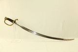 Nice Antique AMES U.S. Model 1840 ARTILLERY Saber Dated “1861” & Inspected by John Taylor - 12 of 15