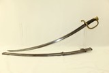 Nice Antique AMES U.S. Model 1840 ARTILLERY Saber Dated “1861” & Inspected by John Taylor - 2 of 15