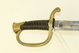 Nice Antique AMES U.S. Model 1840 ARTILLERY Saber Dated “1861” & Inspected by John Taylor - 13 of 15