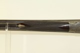 Engraved AUGUSTE FRANCOTTE SxS Hammerless Shotgun ANTIQUE 12 Gauge Made In 1896 with LEATHER CASE - 15 of 25