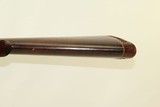 Engraved AUGUSTE FRANCOTTE SxS Hammerless Shotgun ANTIQUE 12 Gauge Made In 1896 with LEATHER CASE - 13 of 25