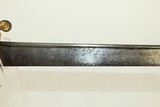 BRITISH Antique SELBY PORTSMOUTH Officer’s Sword Circa 1830 Lion’s Head Pipeback Naval Sword - 13 of 22