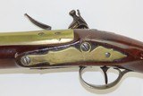 REVOLUTIONARY WAR Era ROBERT WOGDON Made British FLINTLOCK BLUNDERBUSS DESIREABLE 240+ Year Old BRASS BARRELED Close Range Weapon! - 17 of 18