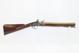 REVOLUTIONARY WAR Era ROBERT WOGDON Made British FLINTLOCK BLUNDERBUSS DESIREABLE 240+ Year Old BRASS BARRELED Close Range Weapon! - 3 of 18