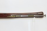 REVOLUTIONARY WAR Era ROBERT WOGDON Made British FLINTLOCK BLUNDERBUSS DESIREABLE 240+ Year Old BRASS BARRELED Close Range Weapon! - 10 of 18