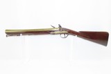 REVOLUTIONARY WAR Era ROBERT WOGDON Made British FLINTLOCK BLUNDERBUSS DESIREABLE 240+ Year Old BRASS BARRELED Close Range Weapon! - 15 of 18