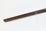 Antique GATSCHET Signed RIFLE LEMAN Lock J.P. LOWER of DENVER Trigger Plate c1840s .33 Caliber Rifle w Octagonal Barrel - 22 of 25