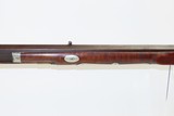 Antique GATSCHET Signed RIFLE LEMAN Lock J.P. LOWER of DENVER Trigger Plate c1840s .33 Caliber Rifle w Octagonal Barrel - 21 of 25