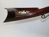 CASED, ENGRAVED Northeastern Long Rifle by MITCHELL Takedown German Silver Fantastic Cased Set with Bullet Mold, Powder Flask & More! - 6 of 24