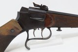 BUCHEL “TELL SYSTEM” 22 Rimfire Single Shot FALLING BLOCK Target Pistol C&R GERMAN Single Shot Target Pistol with Heavy Barrel - 18 of 19