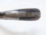 CIVIL WAR Era ALLEN & THURBER Antique RING TRIGGER Percussion PISTOL CIVIL WAR ERA American Double Action Single Shot Pistol - 7 of 16
