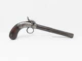 CIVIL WAR Era ALLEN & THURBER Antique RING TRIGGER Percussion PISTOL CIVIL WAR ERA American Double Action Single Shot Pistol - 13 of 16