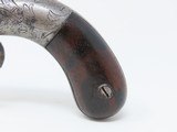 CIVIL WAR Era ALLEN & THURBER Antique RING TRIGGER Percussion PISTOL CIVIL WAR ERA American Double Action Single Shot Pistol - 3 of 16