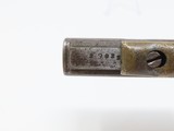 4-Shot 1860s Antique CHRISTIAN SHARPS .22 Caliber Rimfire PEPPERBOX Pistol With Unique Revolving Firing Pin! - 12 of 15