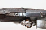 BRACE of 18th C. SILVER Mounted FLINTLOCK Pistols Matching from the 1700s “1st French Colonial Empire” - 19 of 25