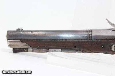 BRACE of 18th C. SILVER Mounted FLINTLOCK Pistols Matching from the 1700s “1st French Colonial Empire” - Image 14 of 25