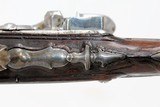 BRACE of 18th C. SILVER Mounted FLINTLOCK Pistols Matching from the 1700s “1st French Colonial Empire” - 9 of 25