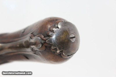 BRACE of 18th C. SILVER Mounted FLINTLOCK Pistols Matching from the 1700s “1st French Colonial Empire” - Image 22 of 25