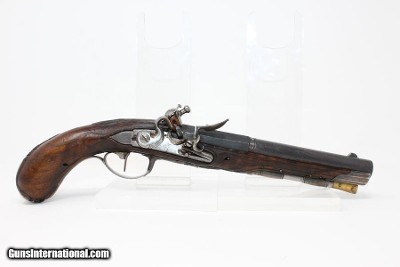 BRACE of 18th C. SILVER Mounted FLINTLOCK Pistols Matching from the 1700s “1st French Colonial Empire” - Image 15 of 25