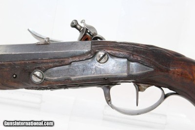 BRACE of 18th C. SILVER Mounted FLINTLOCK Pistols Matching from the 1700s “1st French Colonial Empire” - Image 25 of 25
