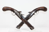BRACE of 18th C. SILVER Mounted FLINTLOCK Pistols Matching from the 1700s “1st French Colonial Empire” - 2 of 25