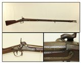 “AL” Marked Antique HARPERS FERRY M1842 MUSKET Antebellum Infantry Musket Made in 1847!