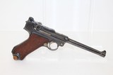 WWI Dated DWM 1914 “Navy” LUGER Pistol World War I Dated “1918” - 14 of 17